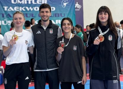 Taekwondo Takımımızın Sporcularından Bir Birincilik Üç İkincilik ve İki Üçüncülük