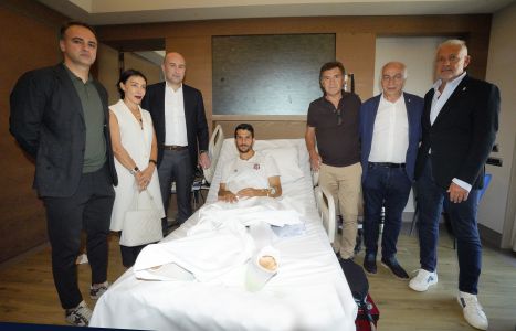 Beşiktaş JK Executive Board wishes speedy recovery to Captain Necip Uysal